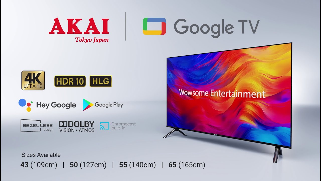 AKAI Google TV 3D Animation artwork